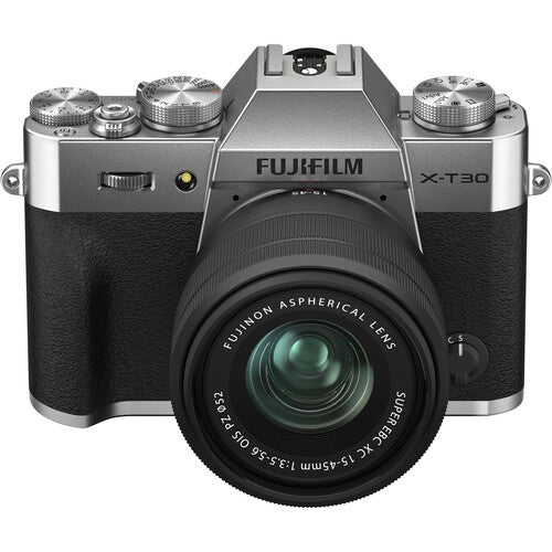 Fujifilm X-T30 II Kit with 15-45mm (Silver) (Black Lens)