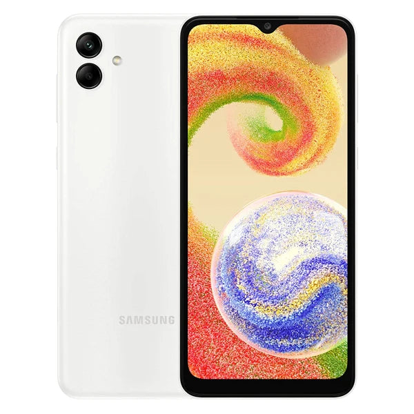 Samsung Galaxy A04 A045F-DS 64GB 4GB (RAM) White (GLOBAL VERSION)
