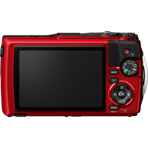 Online OM SYSTEM Tough TG-7 Digital Camera (Red)