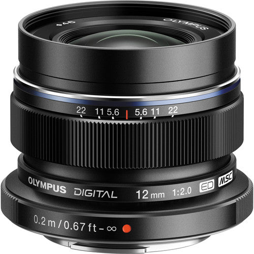 Olympus M.Zuiko Digital ED12mm F2.0 (Black)