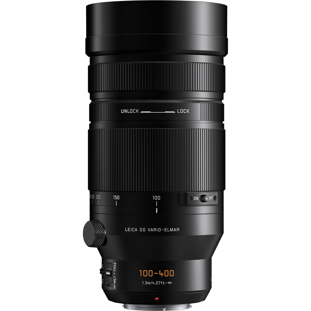 Panasonic Leica DG Vario-Elmar 100-400mm F/4-6.3 II ASPH. POWER O.I.S. Lens (H-RSA100400)