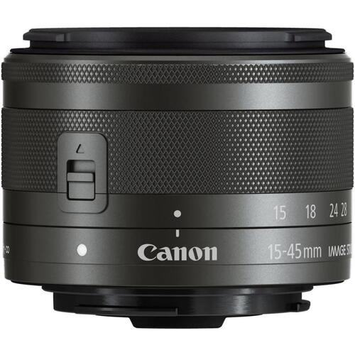 Online Canon EF-M 15-45mm F3.5-6.3 IS STM Black