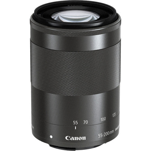 Canon EF-M 55-200mm f/4.5-6.3 IS STM (Black)