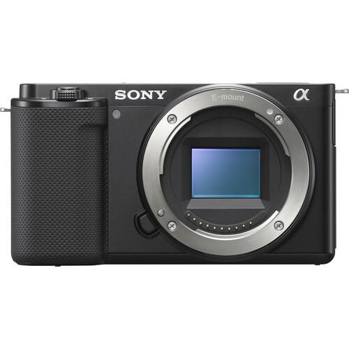 Sony ZV-E10 Mirrorless Camera Body (ILCZV-E10) (Black)