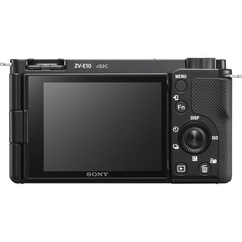 Sony ZV-E10 Mirrorless Camera Body (ILCZV-E10) (Black)