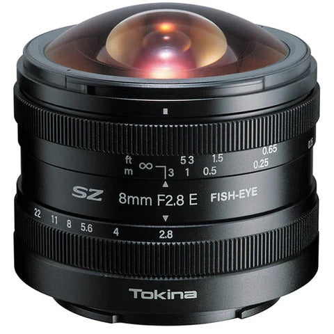 Tokina SZ 8mm F/2.8 APS-C Fisheye Mirrorless Lens (Sony E)